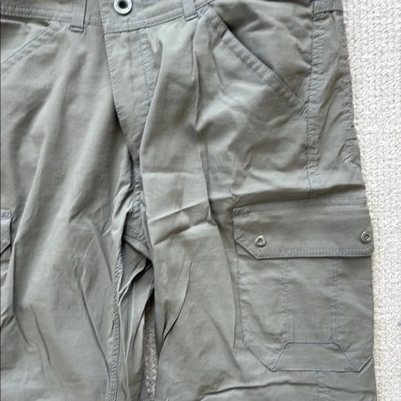 KUHL Men's Olive Cargo Pants - Picture 6 of 8